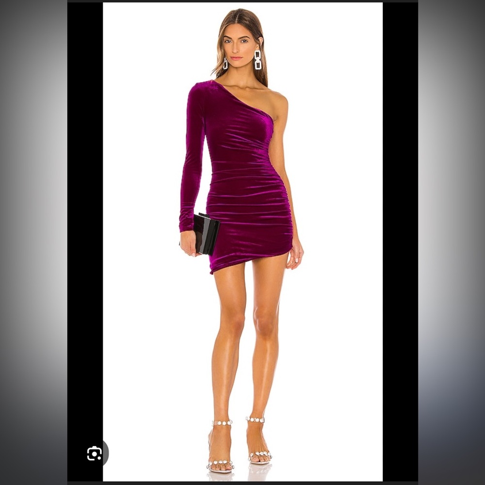 NBD Ginnie Mini Dress in magenta